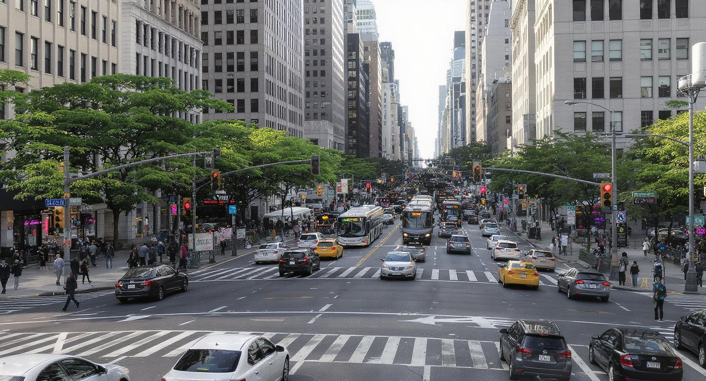 City Traffic Sound Effect - AI generated from text description